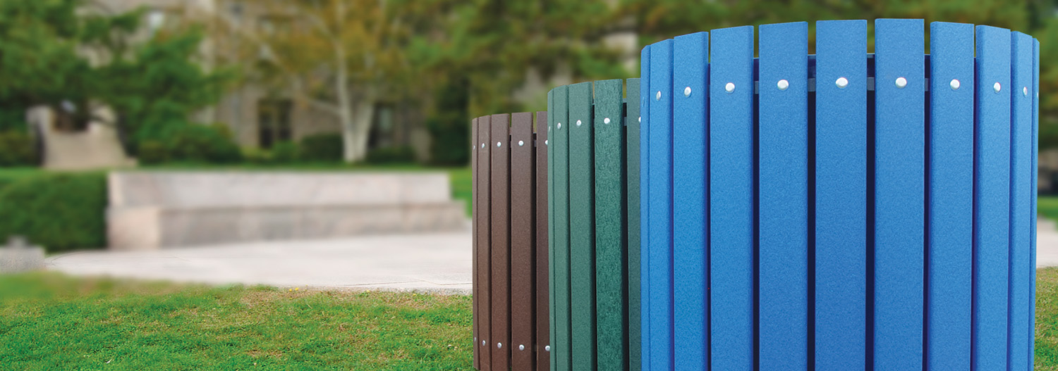 10 gallon round recycling bins