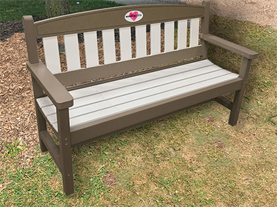 custom bench arched header board
