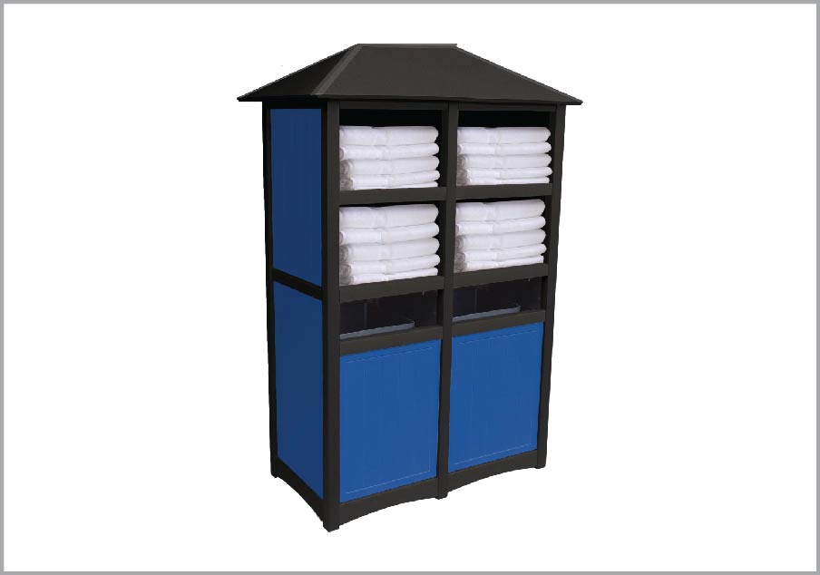 easycare double towel station