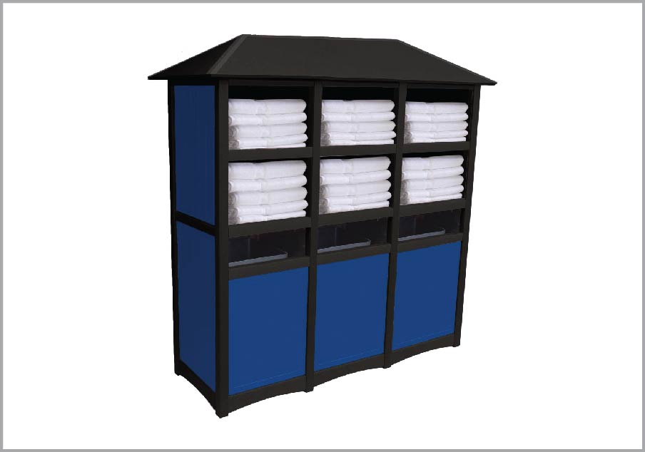easycare triple towel station