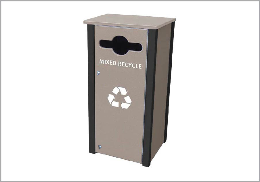 easycare brunswick 12 gallon recycling bin