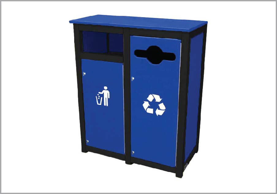 easycare brunswick 12 gallon recycling bin