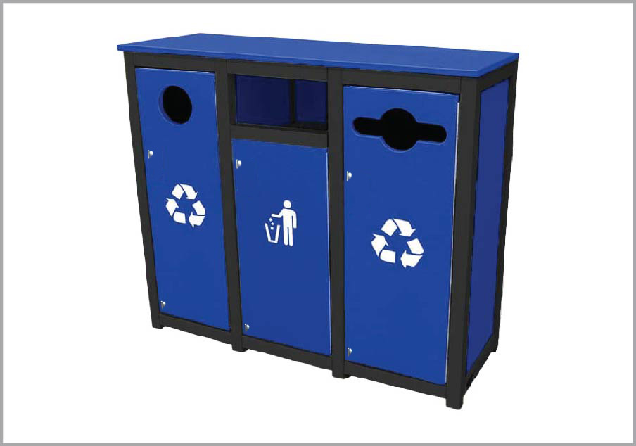 easycare brunswick 12 gallon recycling bin