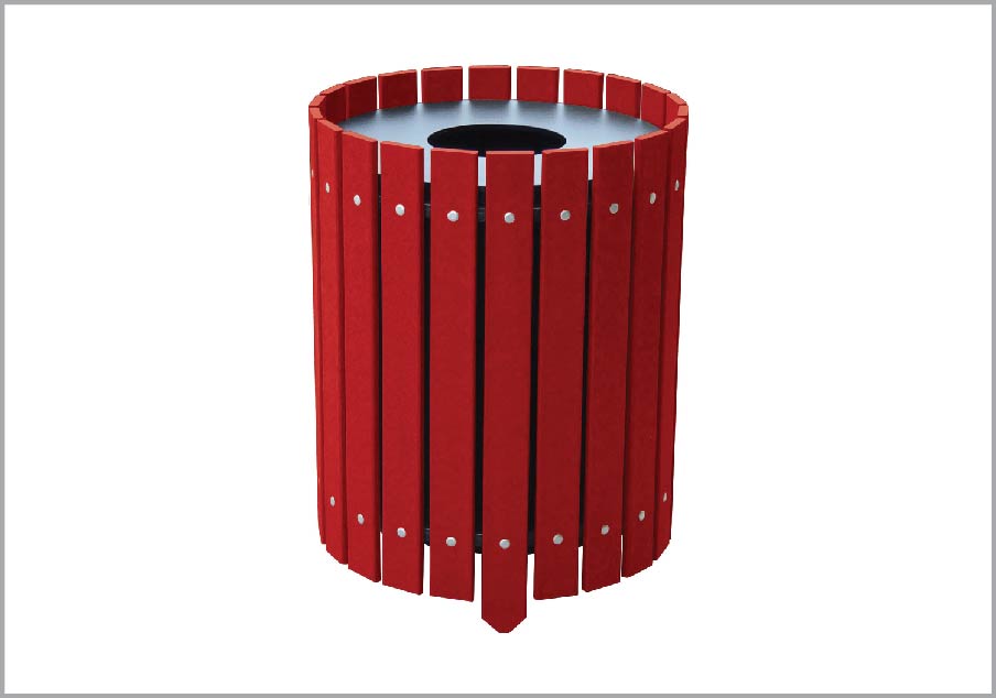 easycare 20 gallon round recycling bin