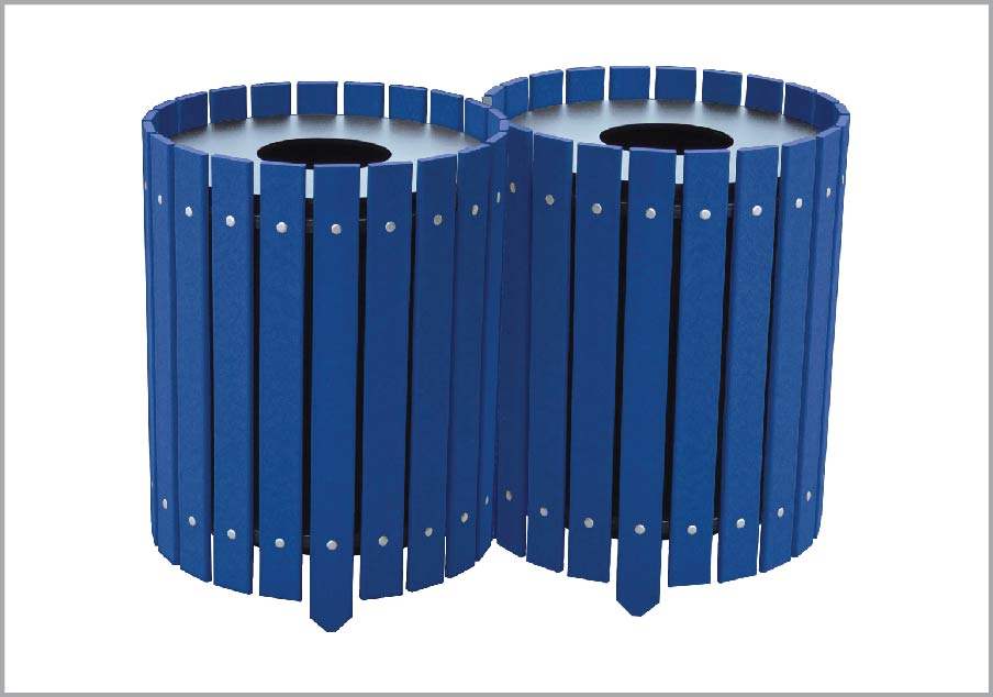 easycare 20 gallon round recycling bin