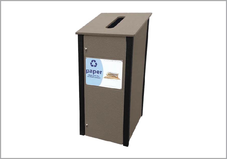 easycare brunswick 23 gallon recycling bin