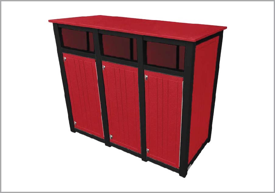 easycare brunswick 23 gallon recycling bin