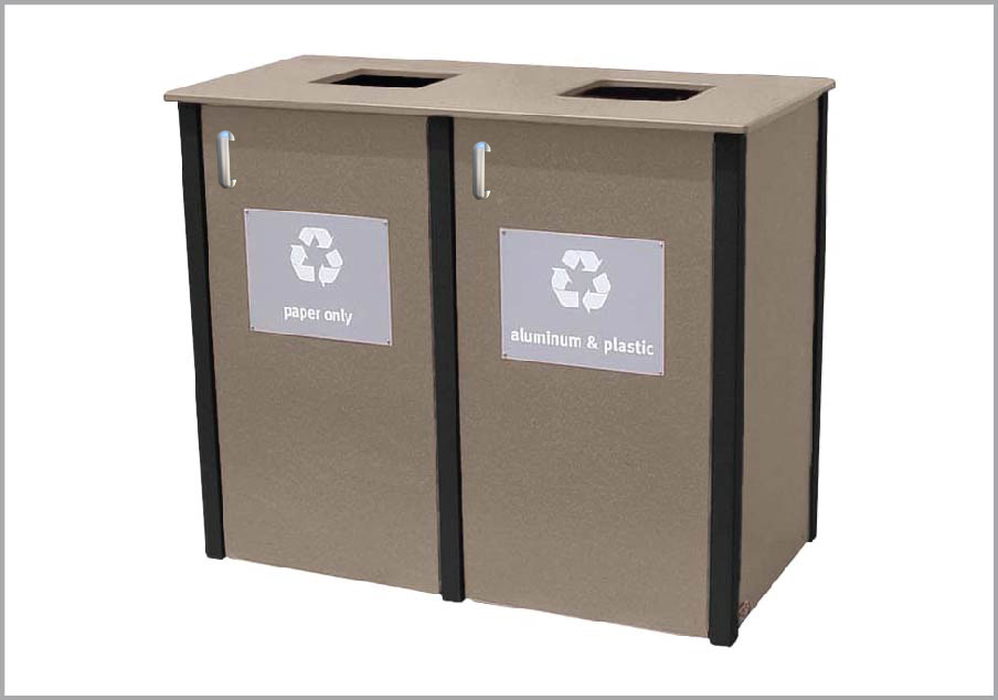 easycare brunswick 26 gallon recycling bin