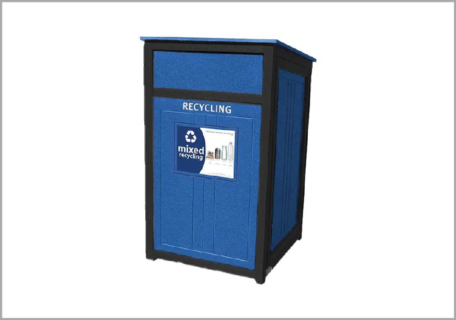 easycare brunswick 32 gallon recycling bin