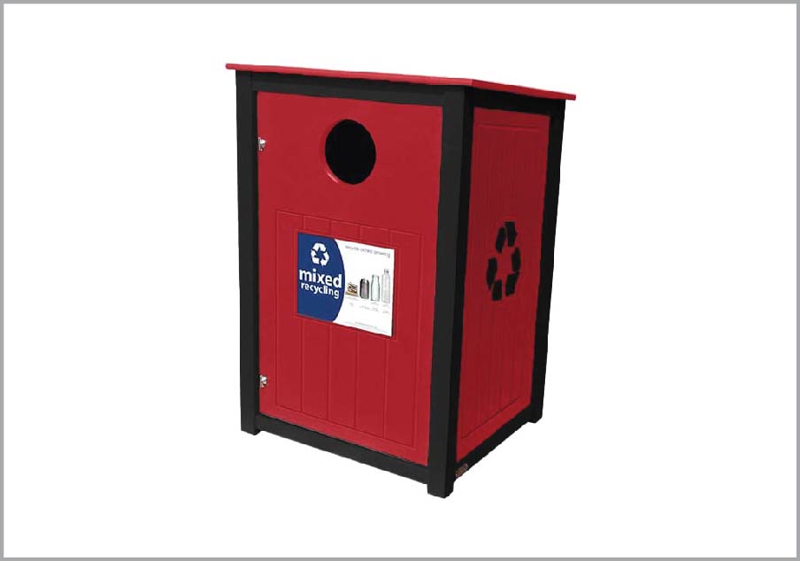 easycare brunswick 32 gallon recycling bin