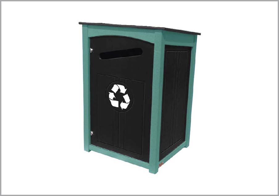 easycare brunswick 32 gallon recycling bin