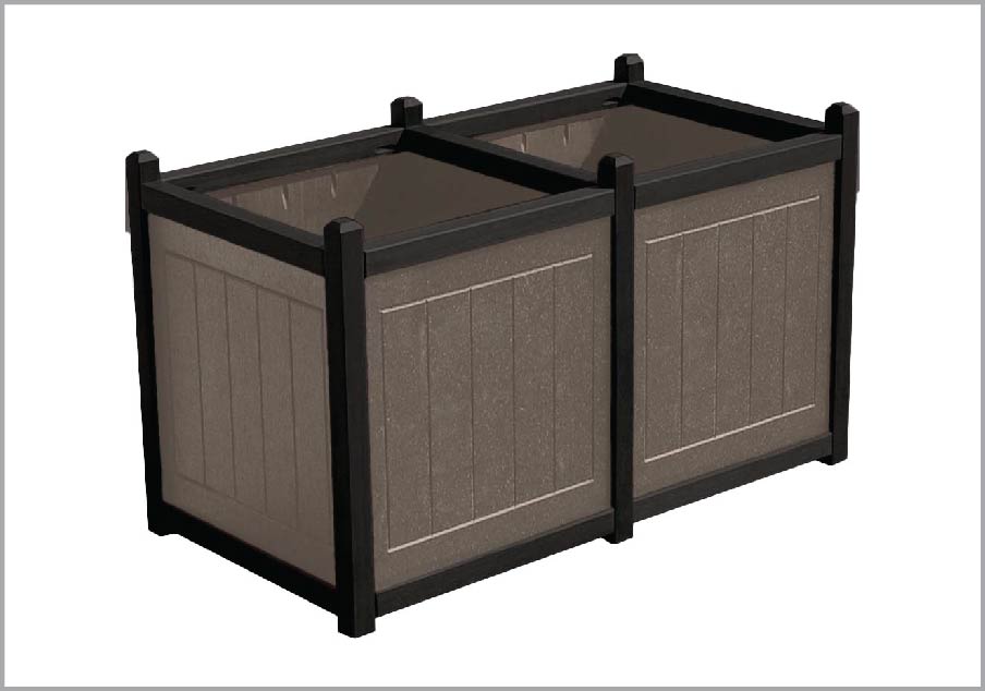 easycare double planter