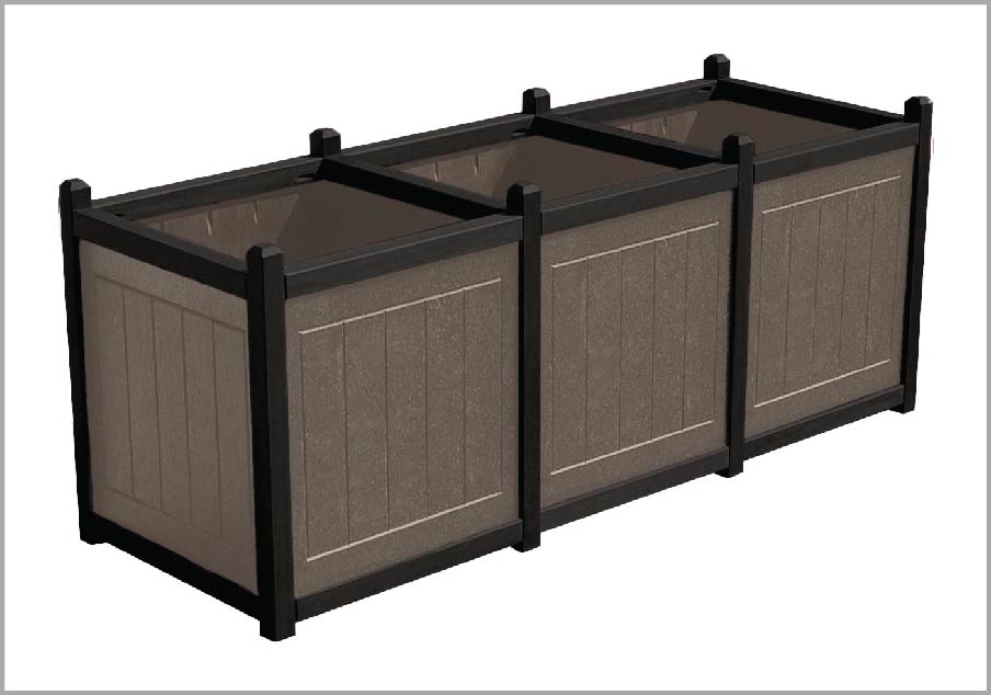 easycare triple planter