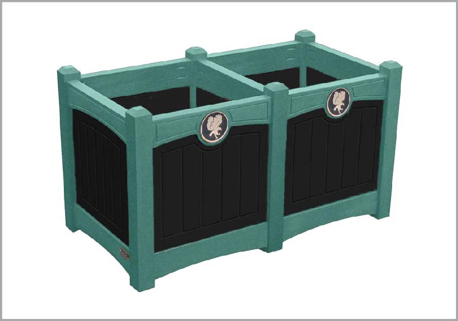 easycare double planter