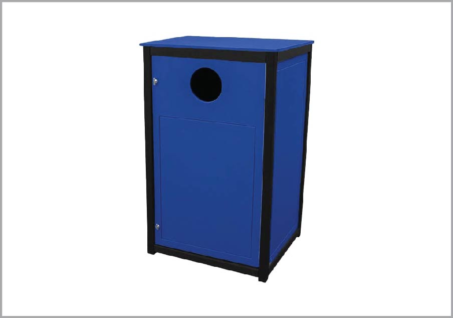 easycare spruce 55 gallon recycling bin