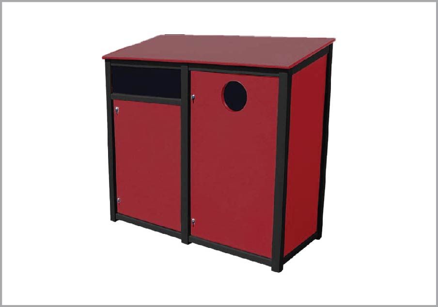 easycare hunter 55 gallon recycling bin