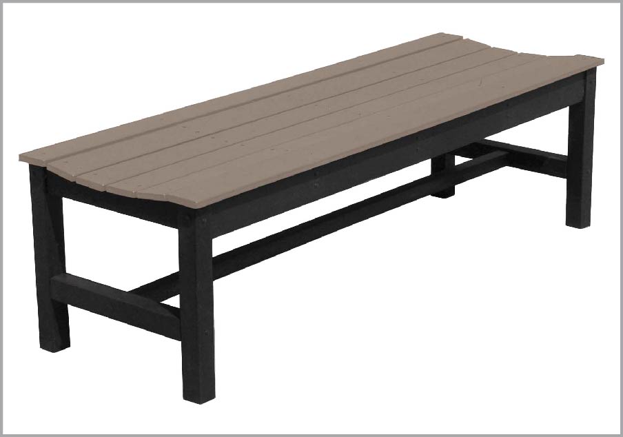 easycare imperial backless bench