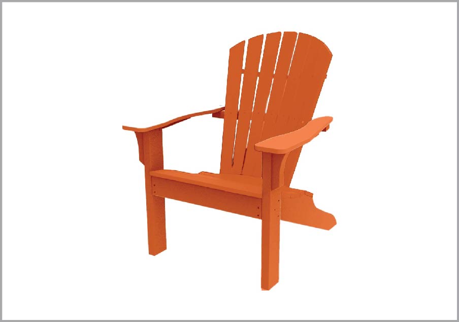 easycare shellback adirondack chair