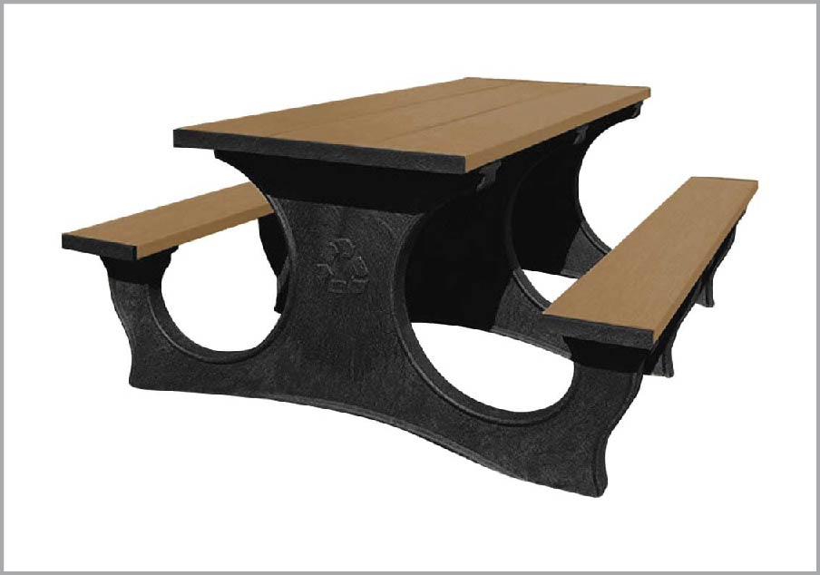easycare 6 foot easy access picnic tabe