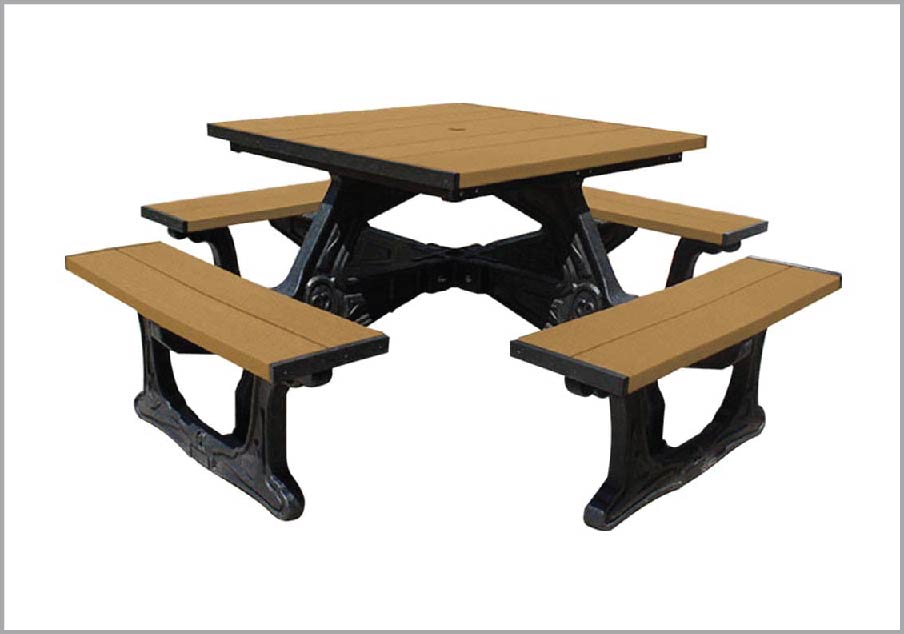 easycare town square picnic tabe