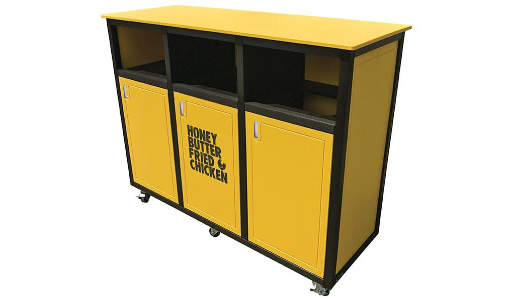 spruce series custom recycling bins