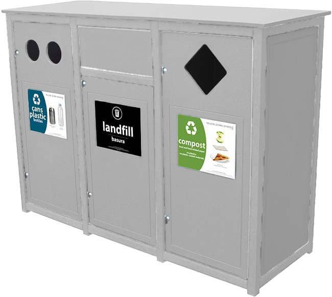 easycare square recyling bin