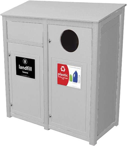easycare square recyling bin