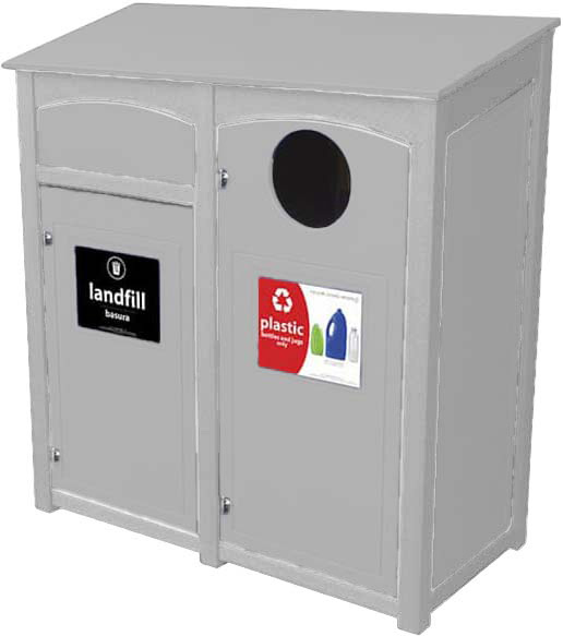 easycare square recyling bin