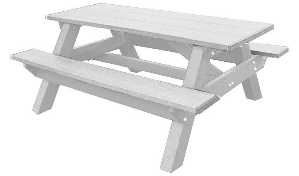 easycare recycled plastic bench
