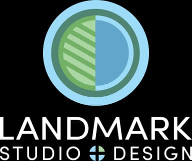 landmark studio & design logo