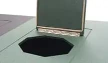 Hinged lid