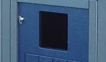 Small square opening