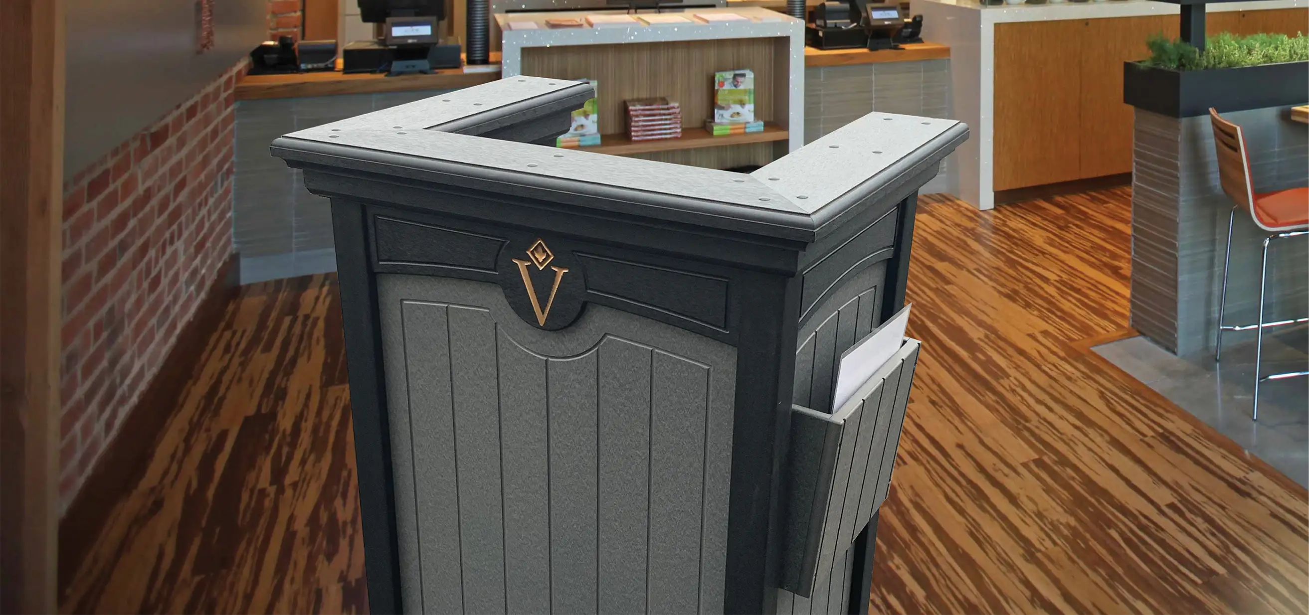 Waste and site solutions for restaurants and hospitality dining spaces