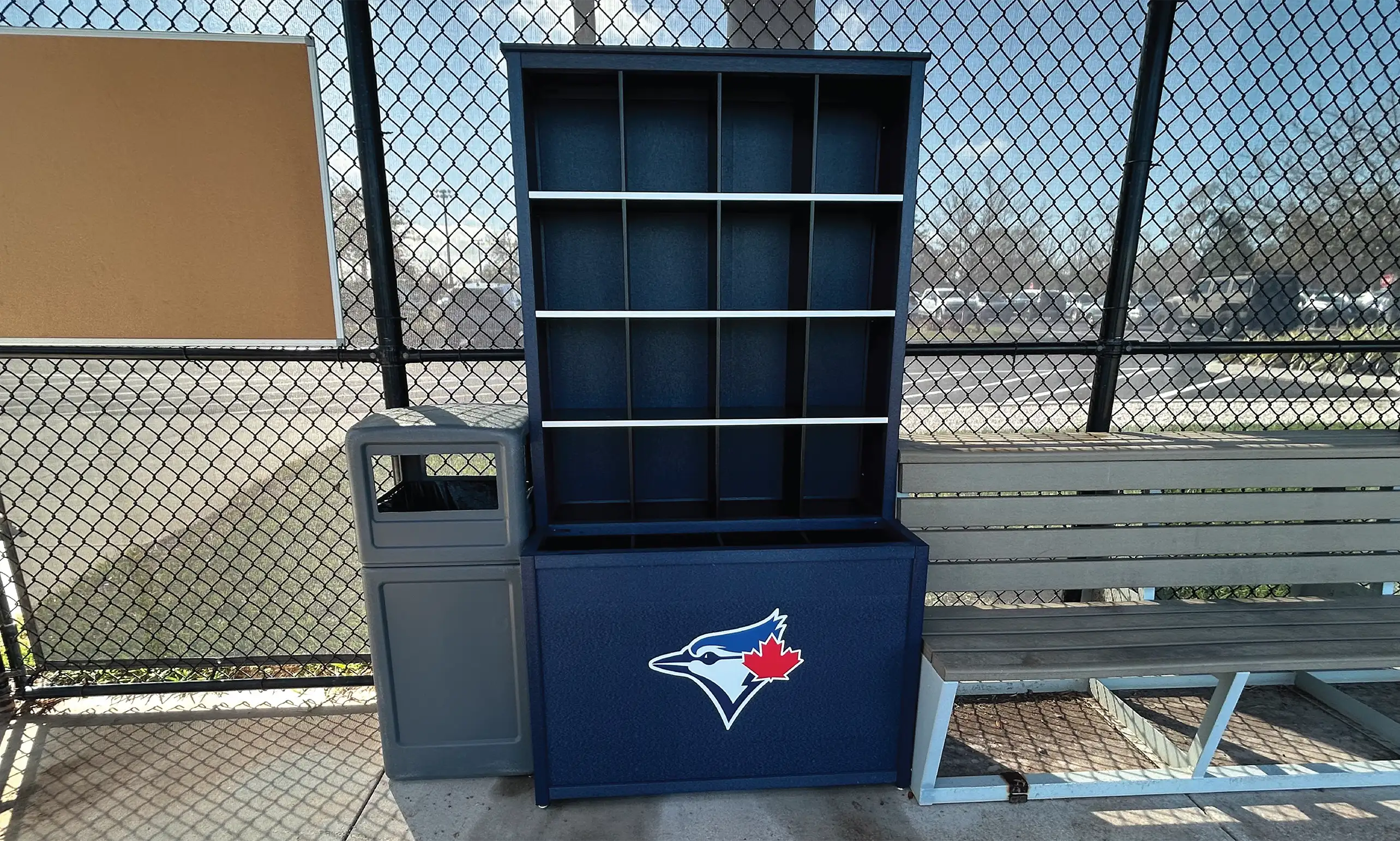 Premium waste enclosure materials and finishes