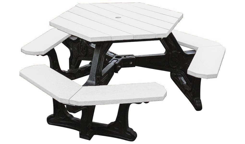 EasyCare™ Plaza Hexagon Picnic Table