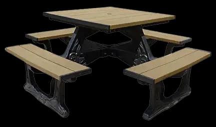 EasyCare™ Town Square Picnic Table