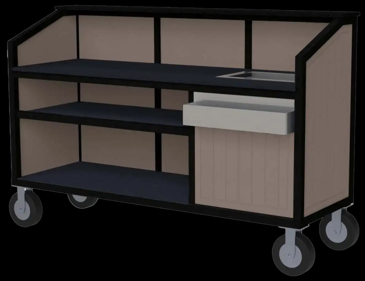 EasyCare™ 72" Portable Bar