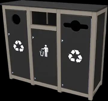 EasyCare™ Triple 12 Gallon Waste Enclosure