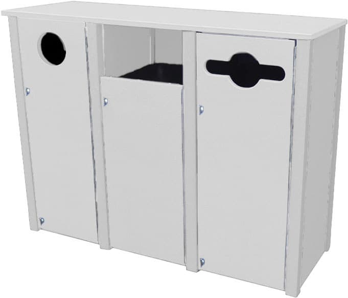 EasyCare™ Triple 12 Gallon Waste Enclosure