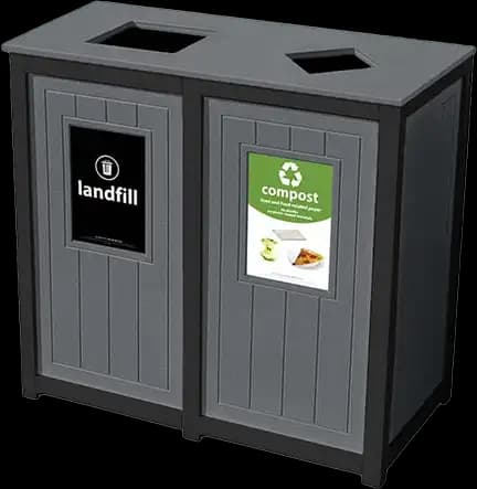 EasyCare™ Double 18 Gallon Waste Enclosure