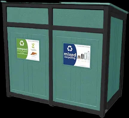 EasyCare™ Double 40 Gallon Waste Enclosure
