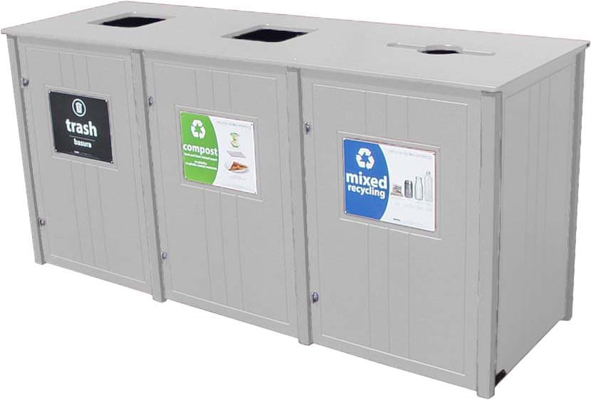 EasyCare™ Triple 55 Gallon Waste Enclosure